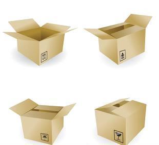 批量专业生产瓦楞环保纸箱纸盒白盒纸板1